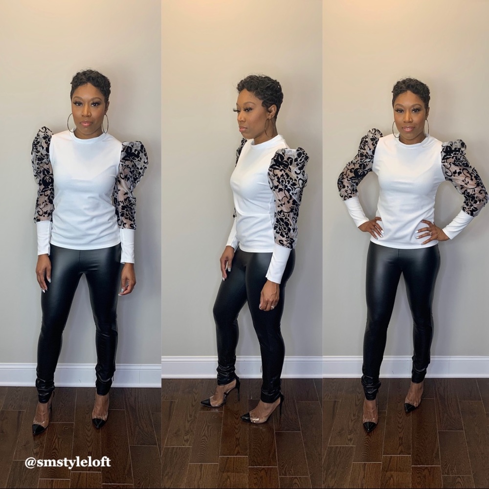 Puff sleeve top - Picture 6 of 6
